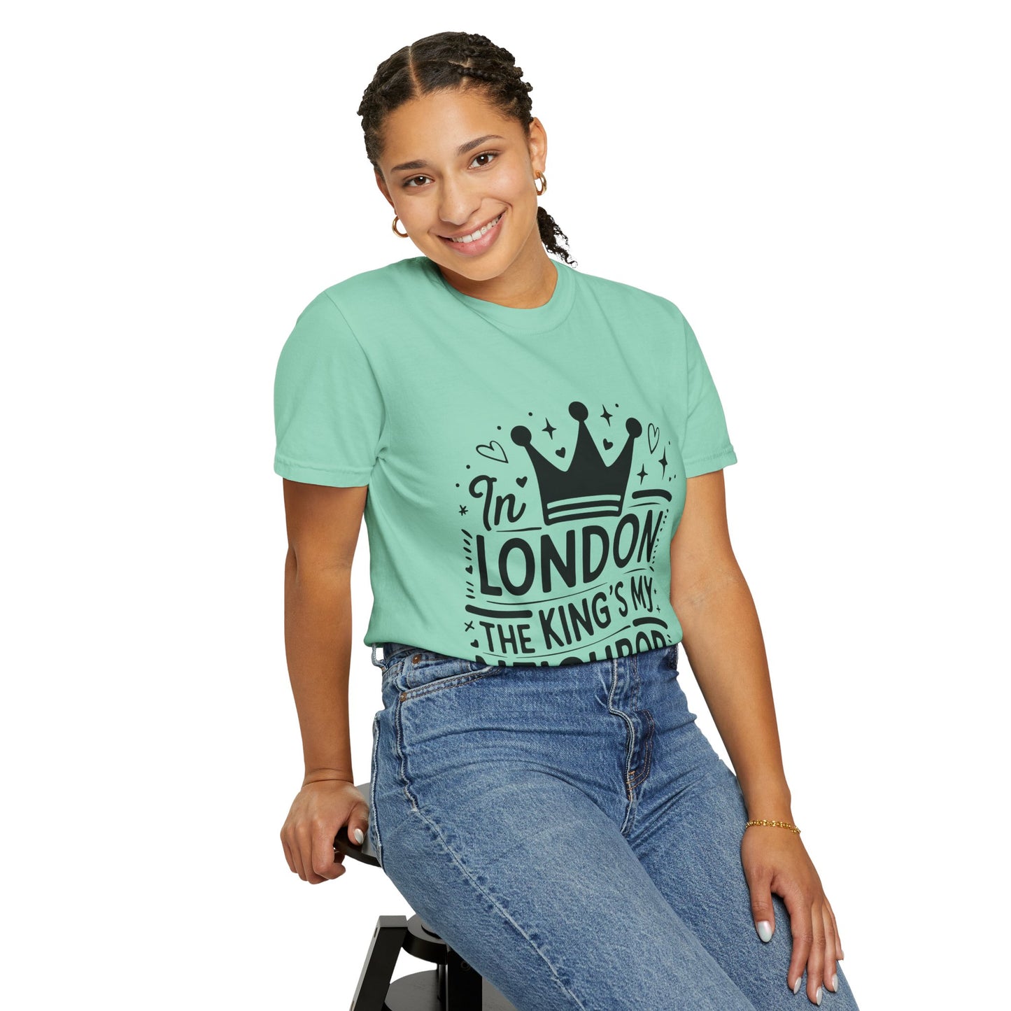 Unisex Garment-Dyed T-shirt - King's Neighbour in London