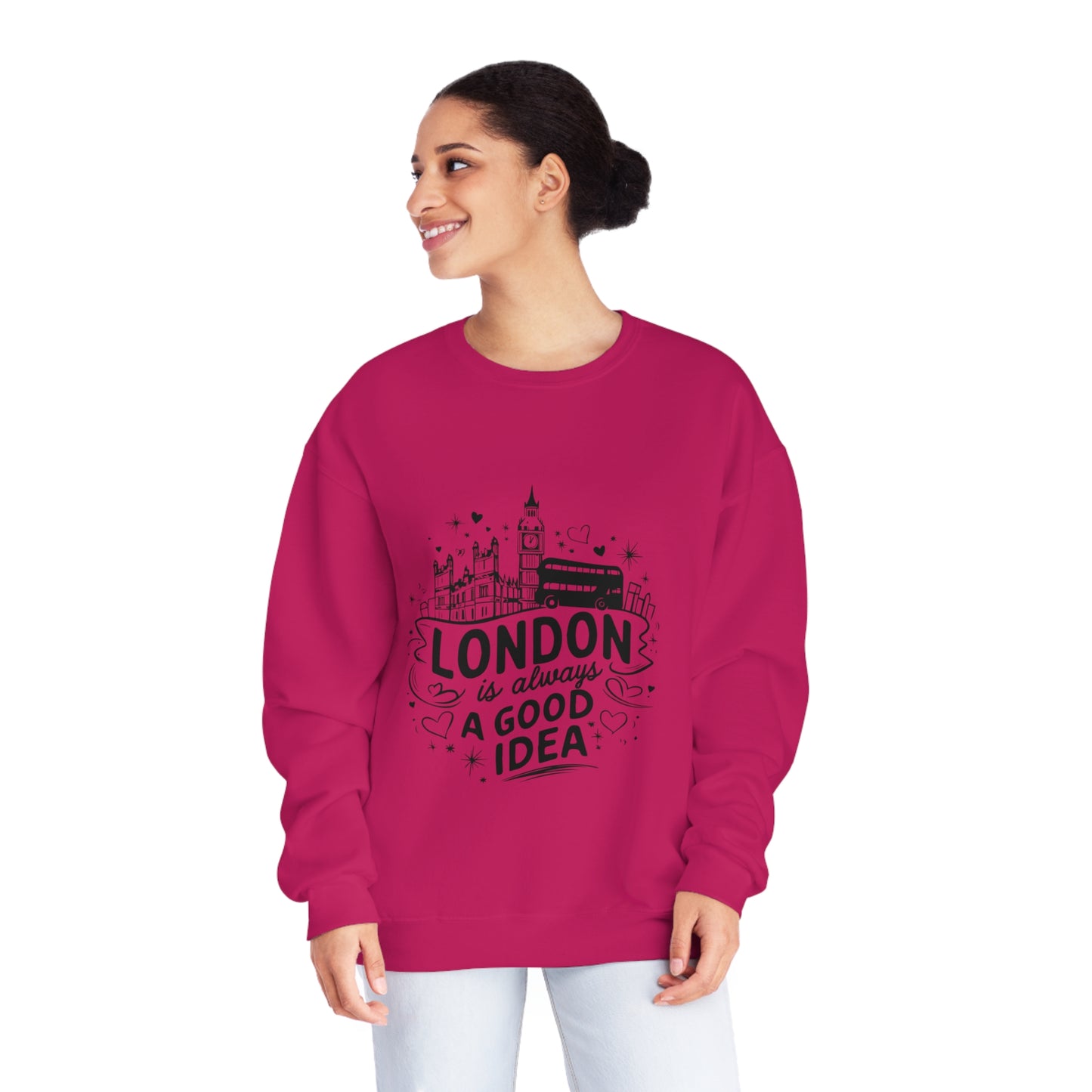 Unisex NuBlend® Crewneck Sweatshirt - London is always a good idea