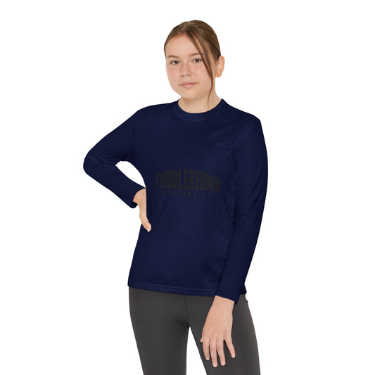 Toddlerhood University Youth Long Sleeve Tee - Fun & Playful Kids Apparel