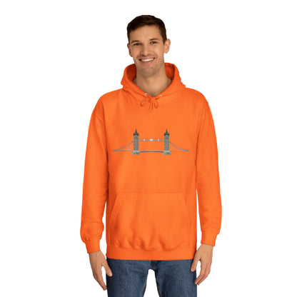 Tower Bridge Iconic Unisex College Hoodie