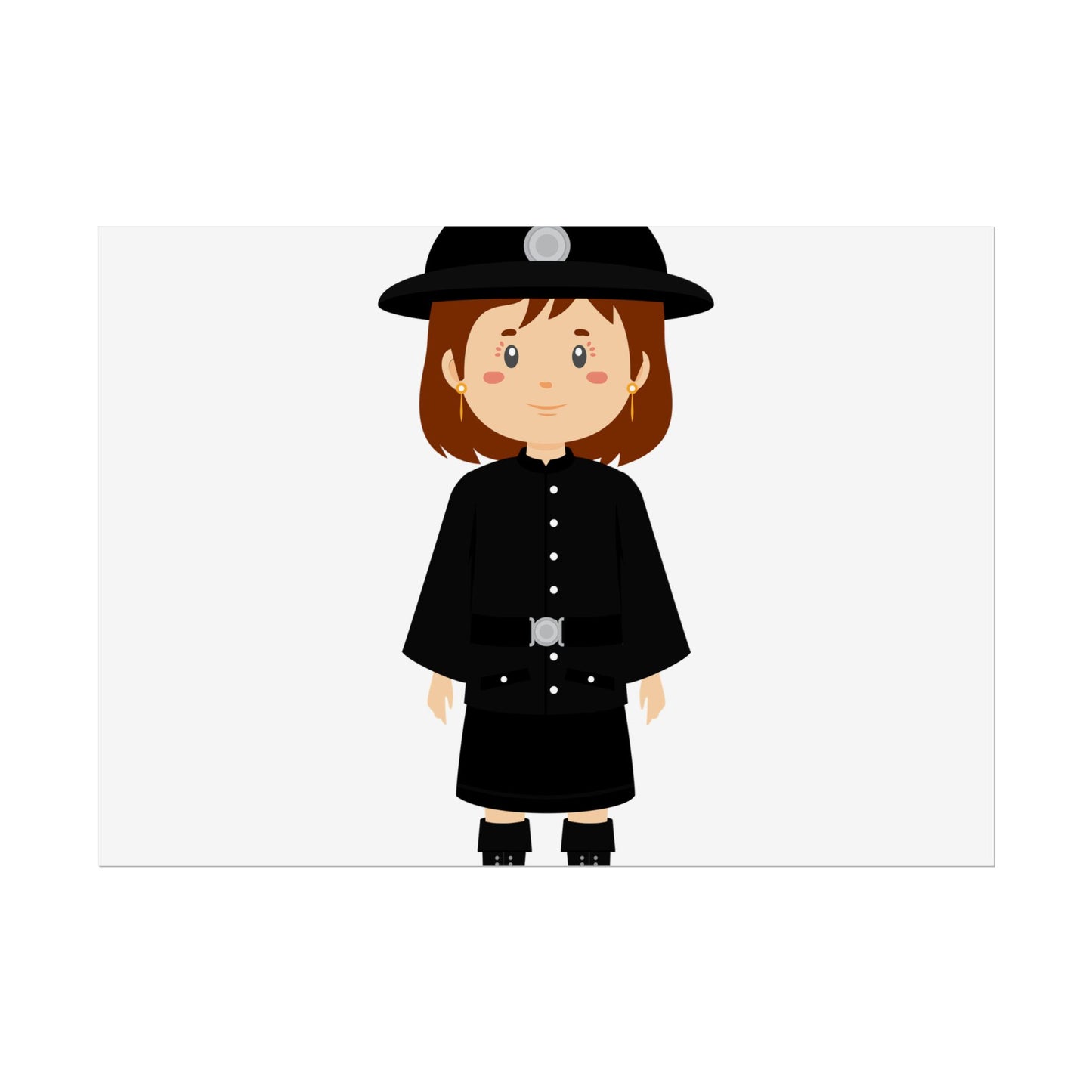 Charming Firefighter Rolled Posters for Kids' Rooms, Playful Wall Art, Fire Safety Decor, Kids' Gifts, Educational Prints