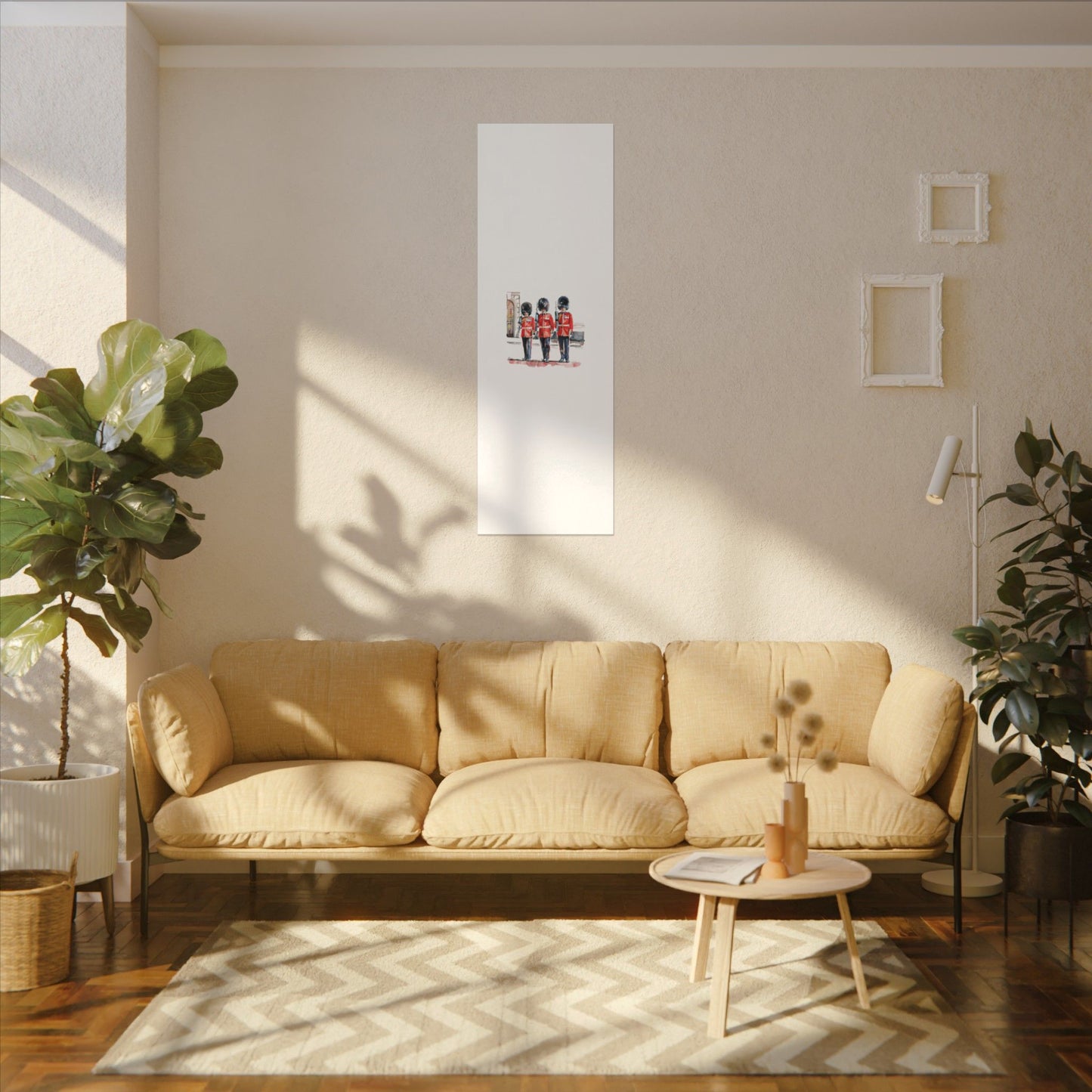 Royal Guards Canvas Print, British Wall Art, Home Decor, Unique Gift, London Culture