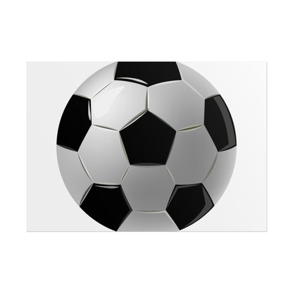 Soccer-Themed Rolled Posters | Perfect for Sports Decor, Game Room, Youth Birthdays, Gifts for Soccer Fans, Wall Art