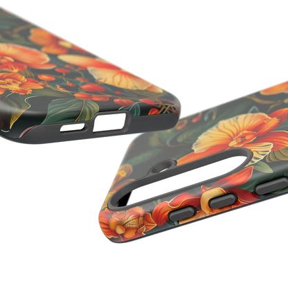 Floral Phone Case - Tough Cases, Protective Cover, Gift for Her, Smartphone Accessory, Floral Design, Nature-Inspired