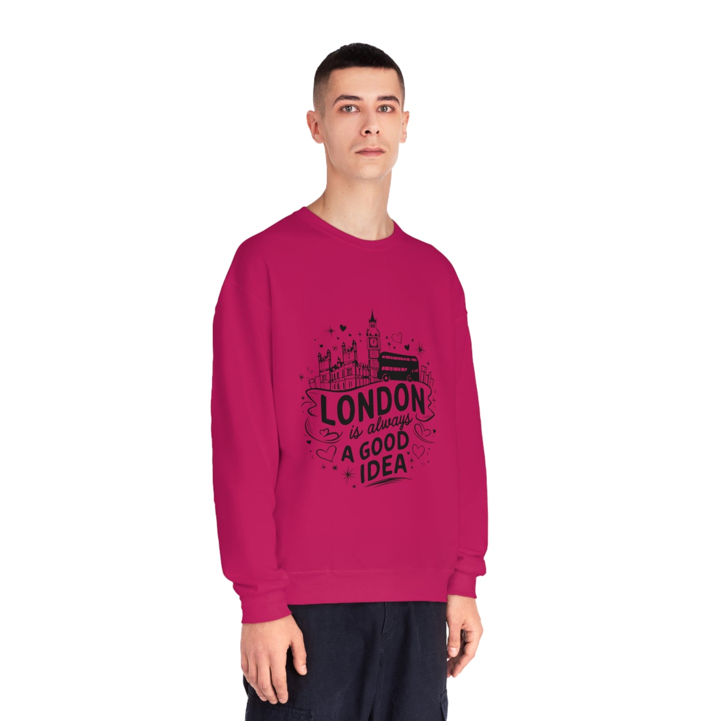 Unisex NuBlend® Crewneck Sweatshirt - London is always a good idea
