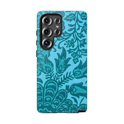 Bohemian Phone Case, Tough Floral Phone Cover, Artistic Phone Protector, Gift for Her, Unique Tech Accessories