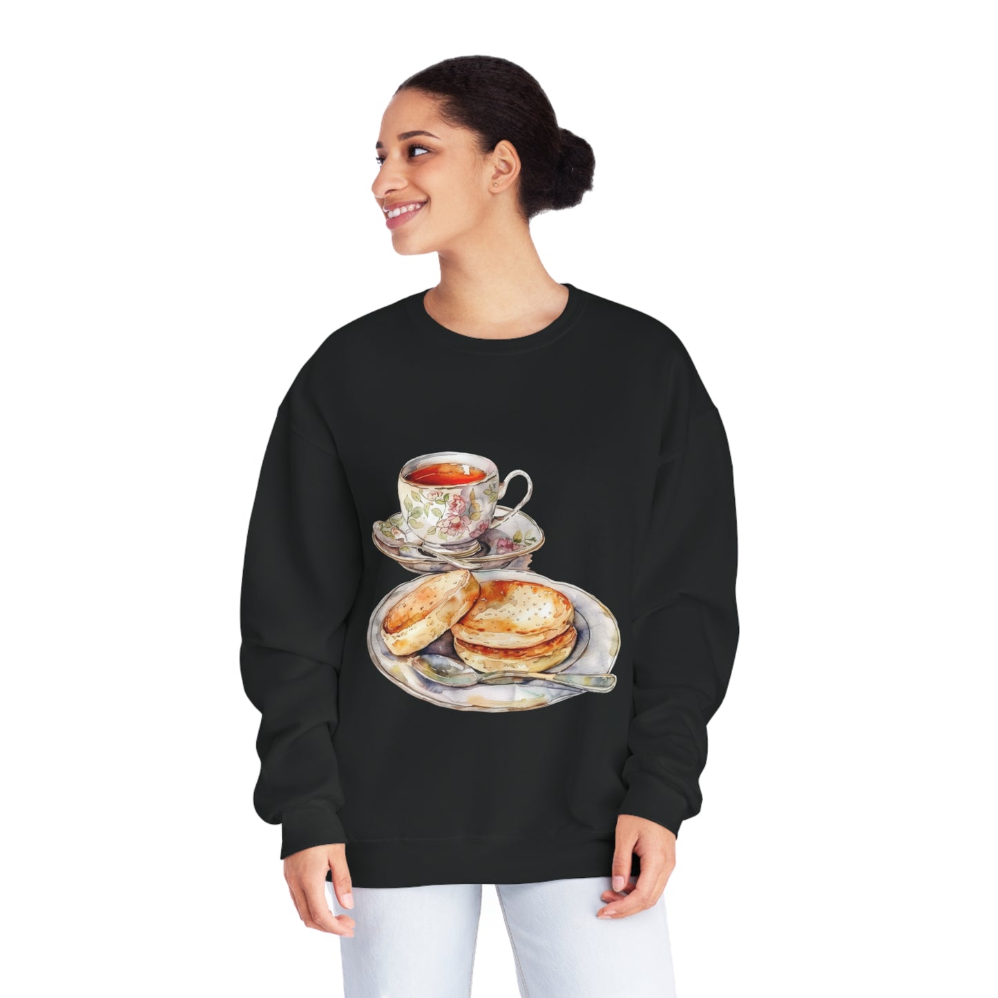 Unisex NuBlend® Crewneck Sweatshirt - A Taste of the Crown - British Royal Food Heritage