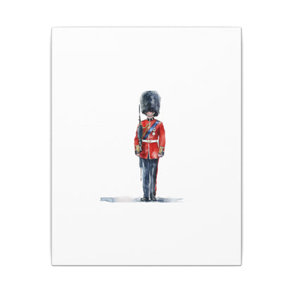 Royal Guard Canvas Art Print, British Soldier Wall Decor, Home Decoration, Gift for History Lovers, Art for Offices, Unique Wall Gallery