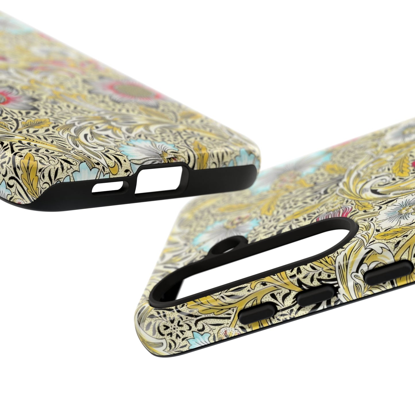 Floral Phone Case - Tough Cases, Floral Design, Stylish, Protective, Unique Gift for Her, Phone Accessories