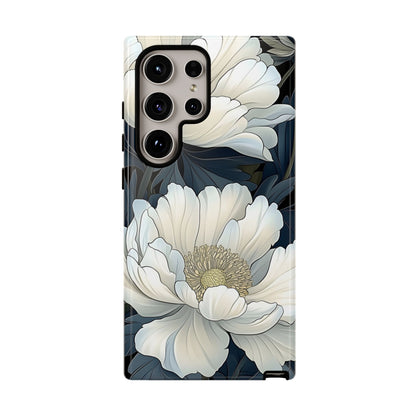 Elegant Floral Phone Case, Floral iPhone Cover, Flower Art Phone Case, Eco-Friendly Mobile Protection, Tough & Stylish Phone Case