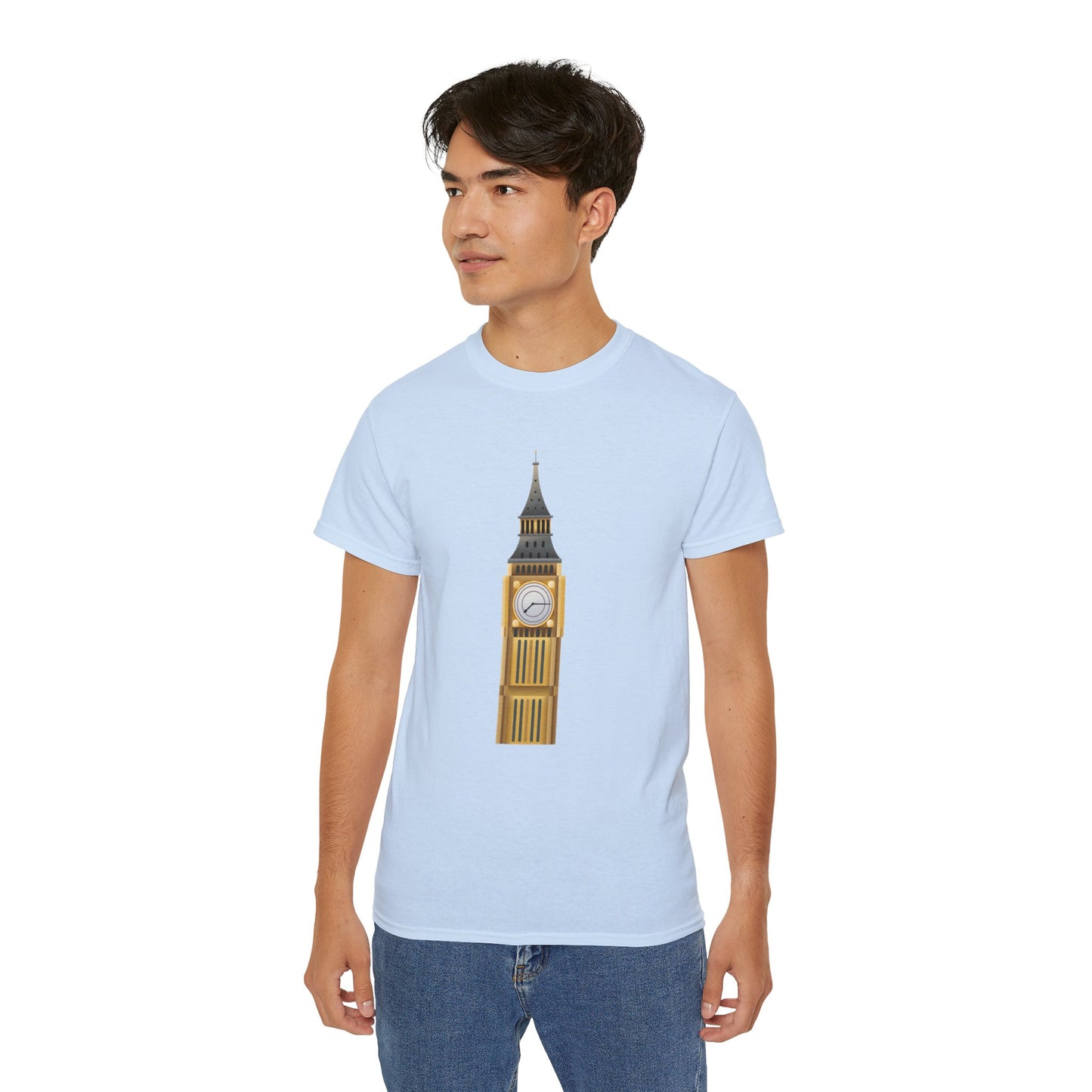 Unisex Ultra Cotton Tee - Iconic Big Ben Clock Tower