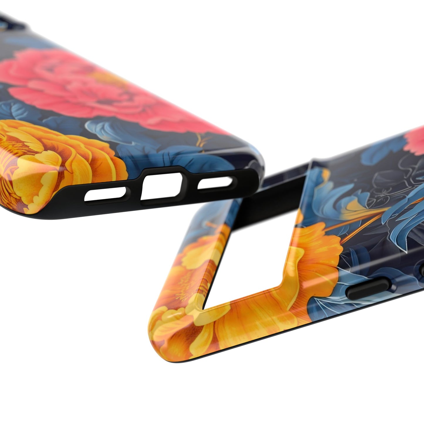 Floral Phone Case, Tough Cases, Stylish Mobile Cover, Gifts for Her, Phone Accessories, Unique Flower Design