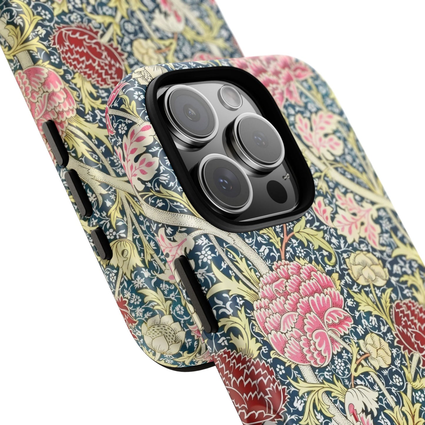 Floral Phone Case, Tough Cases, Durable Phone Cover, Stylish Phone Protector, Gift Idea for Nature Lovers, Floral Pattern Tech Accessories