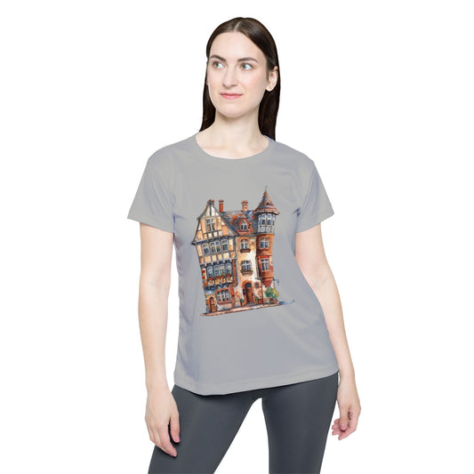 Women's Sports Jersey - Vintage Classy House Design