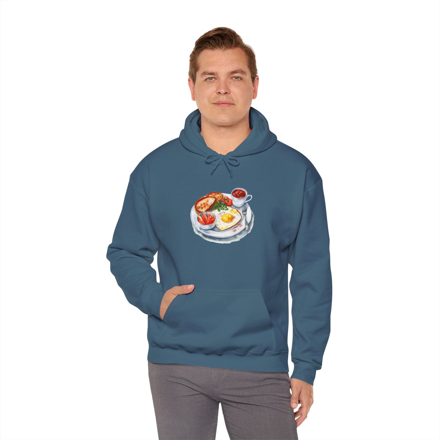 Unisex Heavy Blend™ Hooded Sweatshirt - Opulent Morning Feast