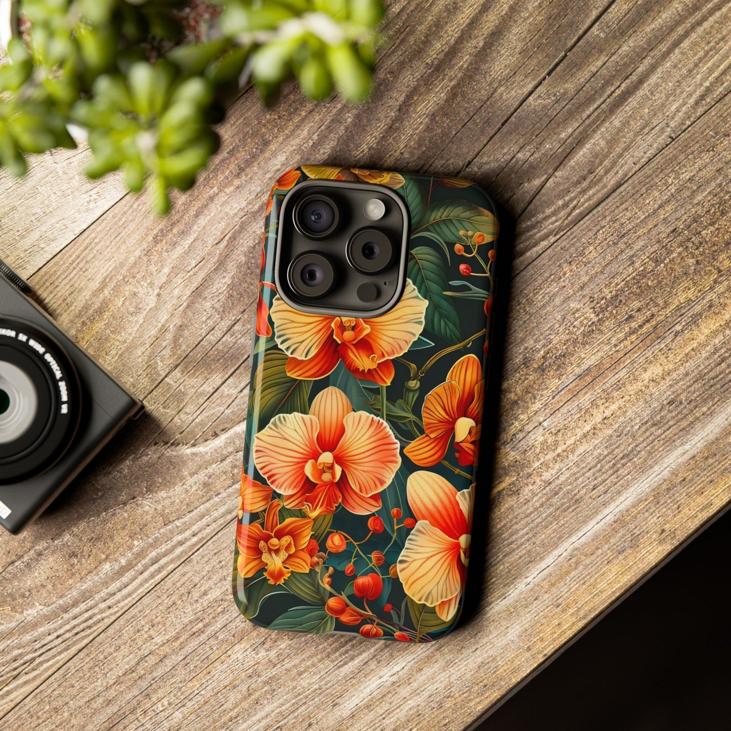 Floral Phone Case - Tough Cases, Protective Cover, Gift for Her, Smartphone Accessory, Floral Design, Nature-Inspired