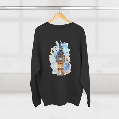 Unisex Crewneck Sweatshirt - Iconic Big Ben Clock Tower