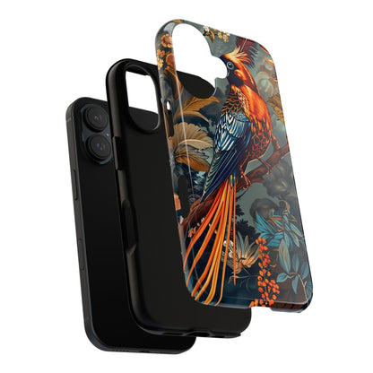Tough Cases: Vibrant Bird Phone Case, Nature Lover Gift, Outdoor Adventure Accessory, Phone Protection, Wildlife Enthusiast