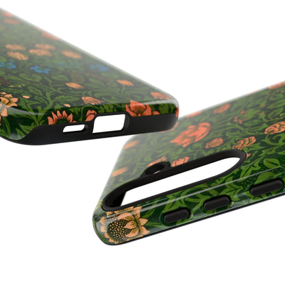 Crimson Leaf Whirl – Phone Case - Tough Cases
