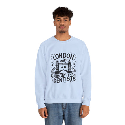 Unisex Heavy Blend™ Crewneck Sweatshirt - London is having most Bridges