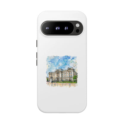 Artistic Phone Case - Watercolor Architecture Design