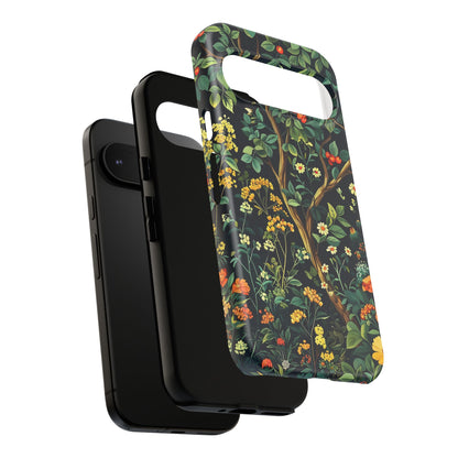Floral Phone Case - Tough Cases, Colorful Nature Design, Gift for Flower Lovers, Phone Accessory, Unique Cell Phone Cover