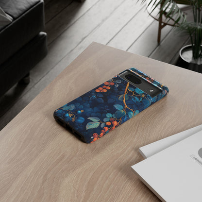 Artistic Phone Case with Floral Design, Tough Cases for iPhone, Nature-Inspired Accessory, Unique Gift for Her, Protective Cover