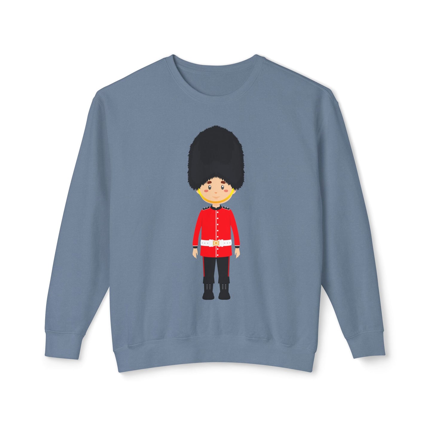Unisex Lightweight Crewneck Sweatshirt - British Soldier - Classic Military Elegance and Honorable