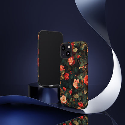 Floral Phone Case - Elegant Floral Design, Tough Protective Case, Perfect Gift for Her, Trendy Phone Accessories, Mother’s Day, Birthday