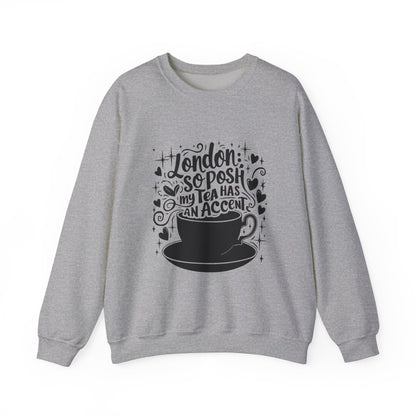 Unisex Heavy Blend™ Crewneck Sweatshirt Classy - London's Nostalgic Tea