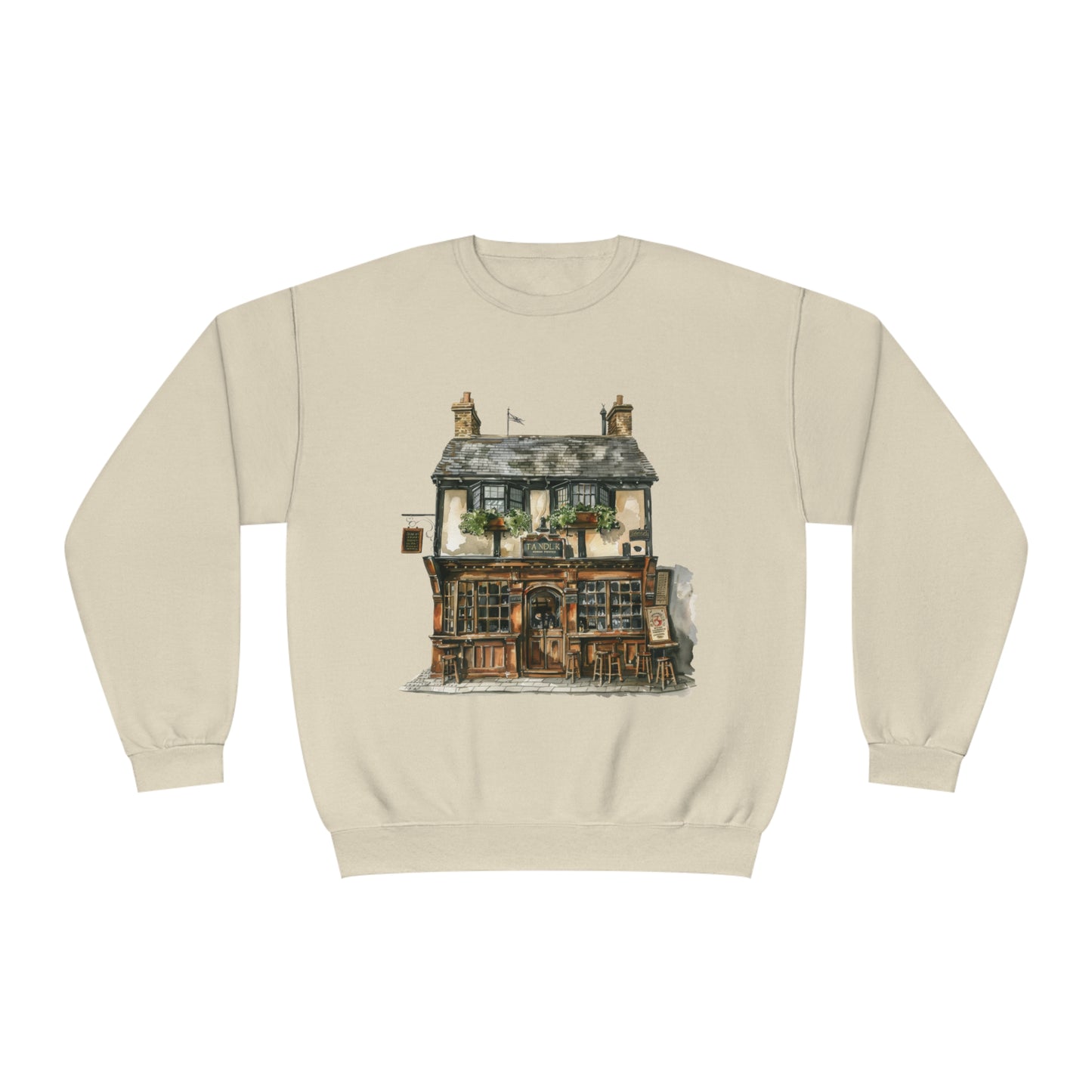 Unisex NuBlend® Crewneck Sweatshirt - Charming British House
