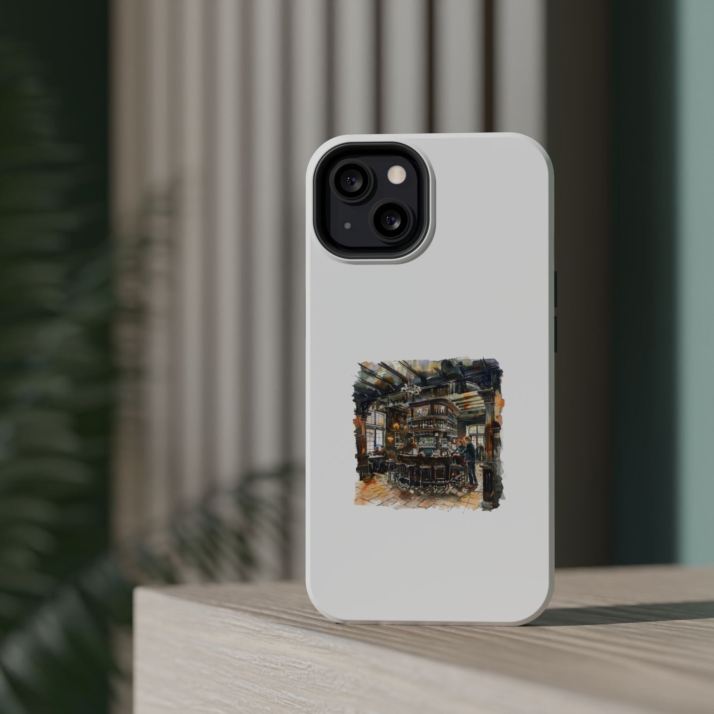 Artistic Magnetic Tough Cases | Stylish Phone Cover, Unique Illustrative Cases, Customizable Gifts for Travelers, Holiday Season Perfec