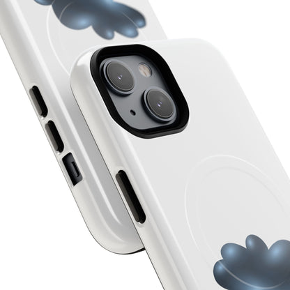 Stylish Magnetic Phone Case, Tough Protective Case, Cloud Design Phone Cover, Unique Gift for Tech Lovers, Trendy Mobile Accessories