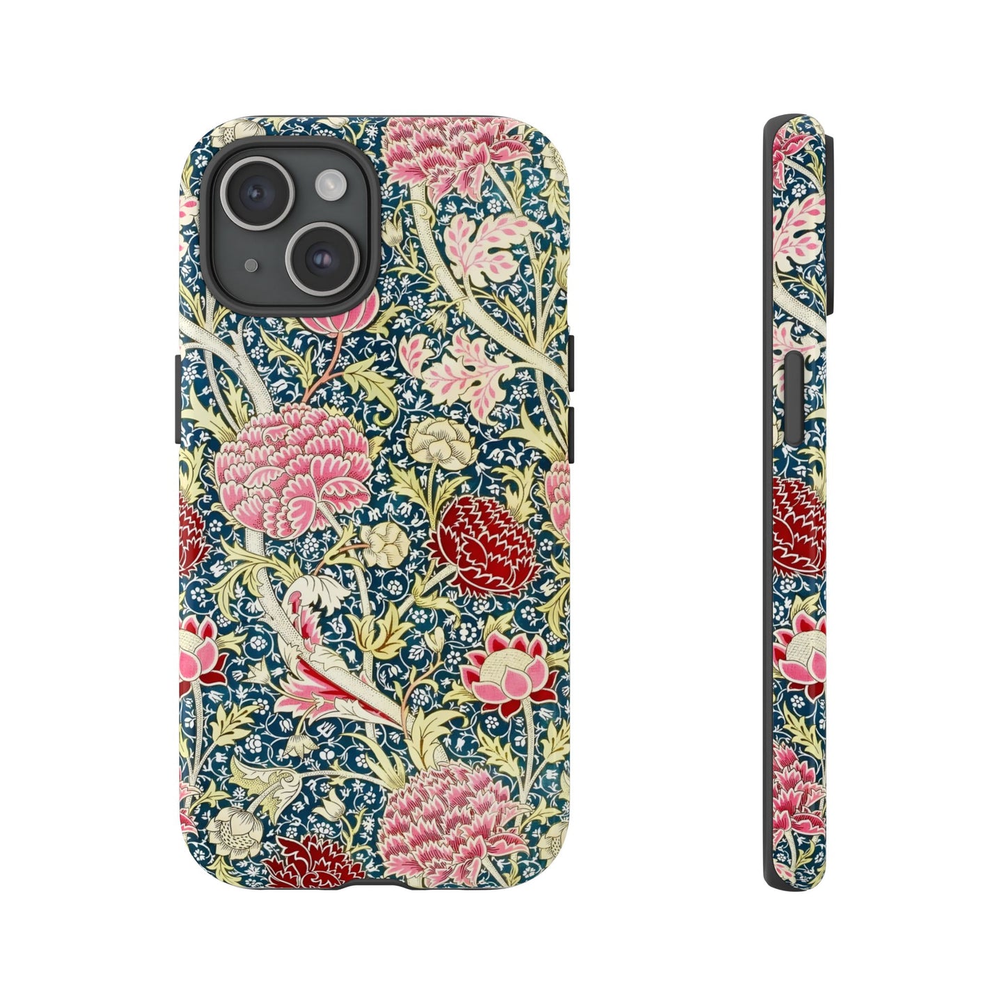Floral Phone Case, Tough Cases, Durable Phone Cover, Stylish Phone Protector, Gift Idea for Nature Lovers, Floral Pattern Tech Accessories