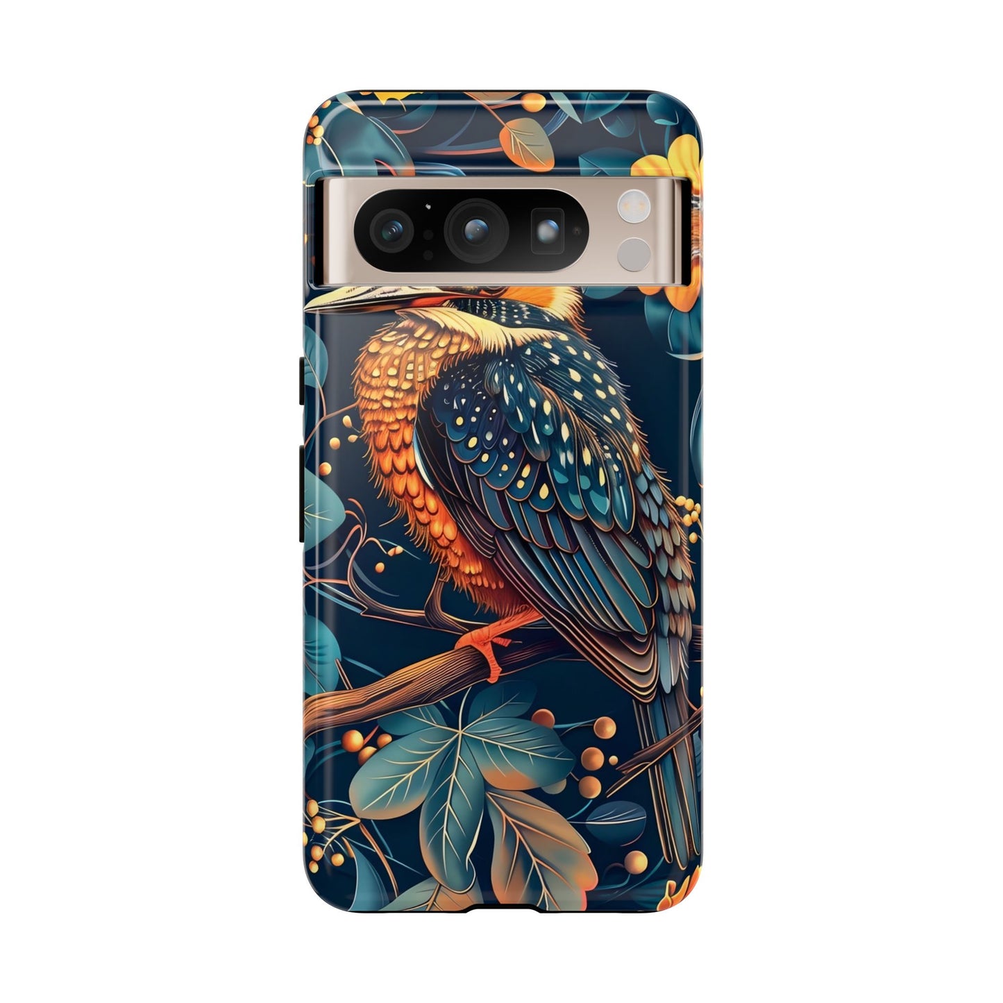 Nature-Inspired Phone Case | Artistic Bird Design | Tough Cases for Nature Lovers, Unique Gift, Eco-Friendly, Wildlife Decor