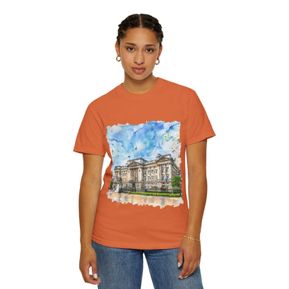Unisex Garment-Dyed T-shirt - England Aesthetics - Embracing Classic British Charm and Style