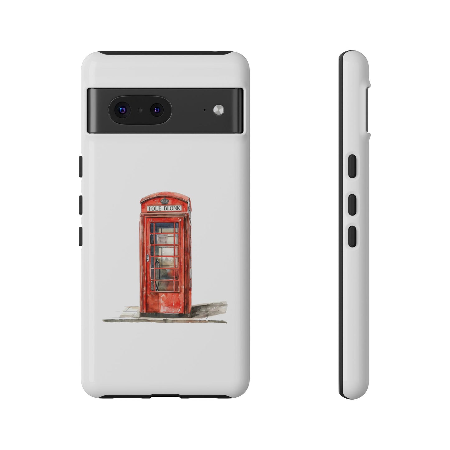 London Phone Booth Tough Case for Smartphones - Stylish Protection with a Unique Design
