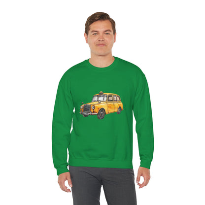 Unisex Heavy Blend™ Crewneck Sweatshirt Classy - British Vintage Car