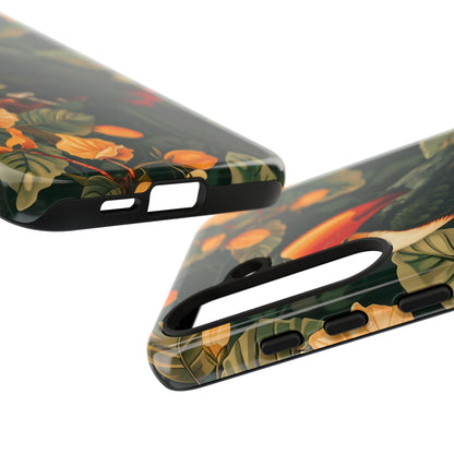 Tropical Toucan Phone Case, Exotic Bird Cover, Nature Lover Gift, Eco-Friendly Design, Customizable Tech Accessory