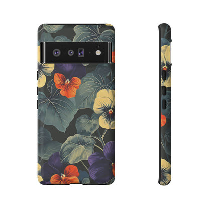 Tough Cases Floral iPhone Case, Tough Phone Cover, Stylish Floral Design, Gift for Her, Summer Vibe, Durable Protective Case