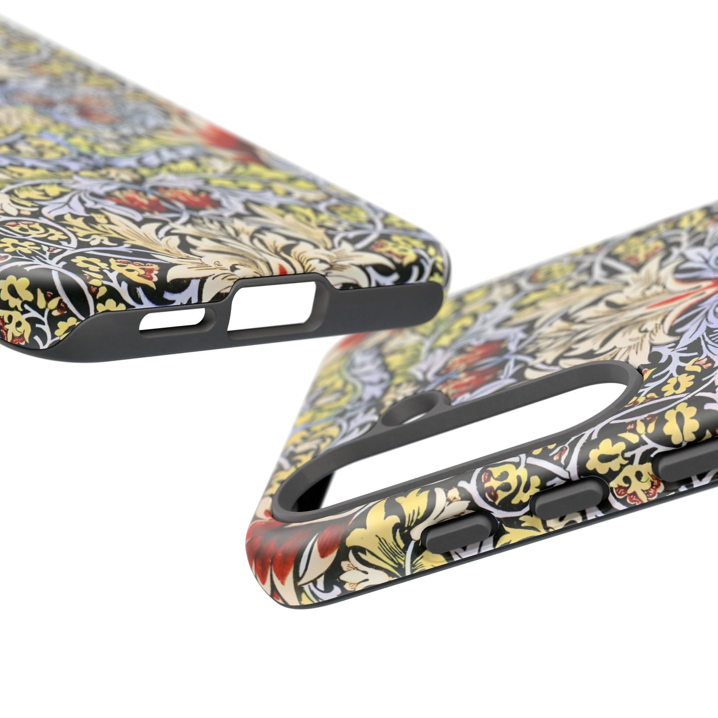Stylish Phone Case - Floral Design, Tough Cases, Gift for Her, Phone Accessories, Trendy Tech, Unique Cell Phone Cover