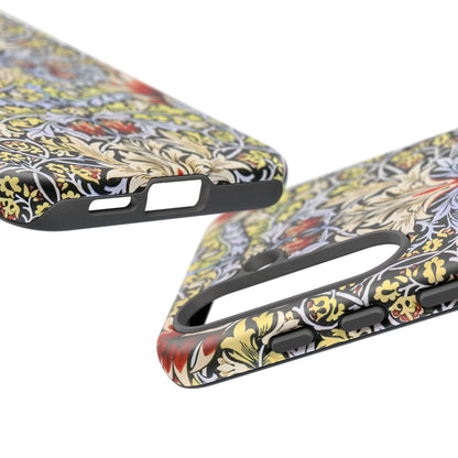 Stylish Phone Case - Floral Design, Tough Cases, Gift for Her, Phone Accessories, Trendy Tech, Unique Cell Phone Cover