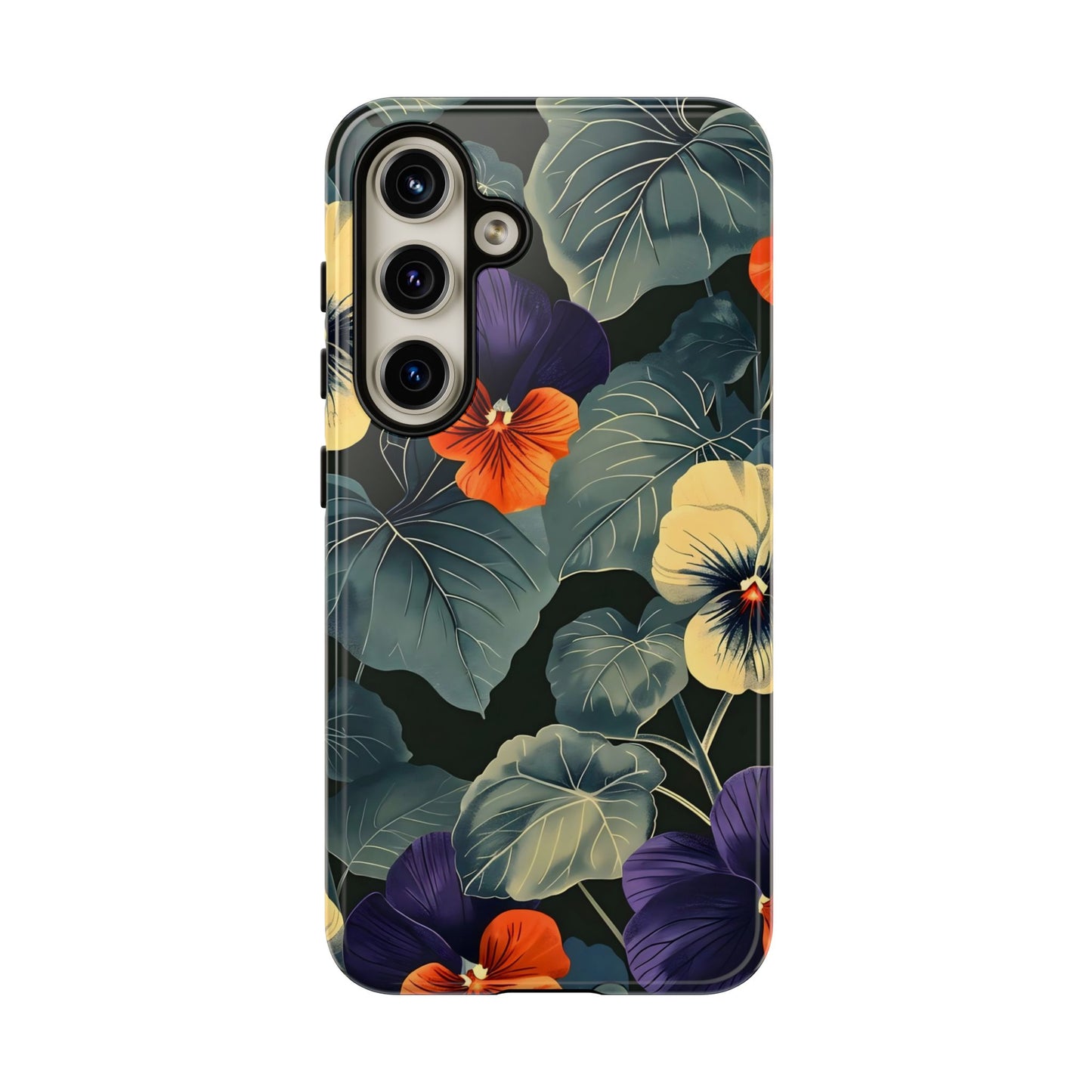 Tough Cases Floral iPhone Case, Tough Phone Cover, Stylish Floral Design, Gift for Her, Summer Vibe, Durable Protective Case