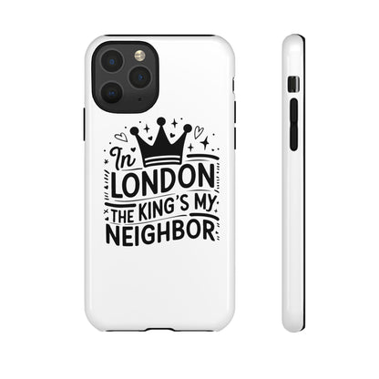 London's Neighbour Phone Case | Royalty Design for Travelers, Gifts for Friends, British Souvenir, Phone Accessory, Stylish Protection
