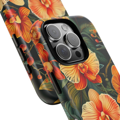 Floral Phone Case - Tough Cases, Protective Cover, Gift for Her, Smartphone Accessory, Floral Design, Nature-Inspired