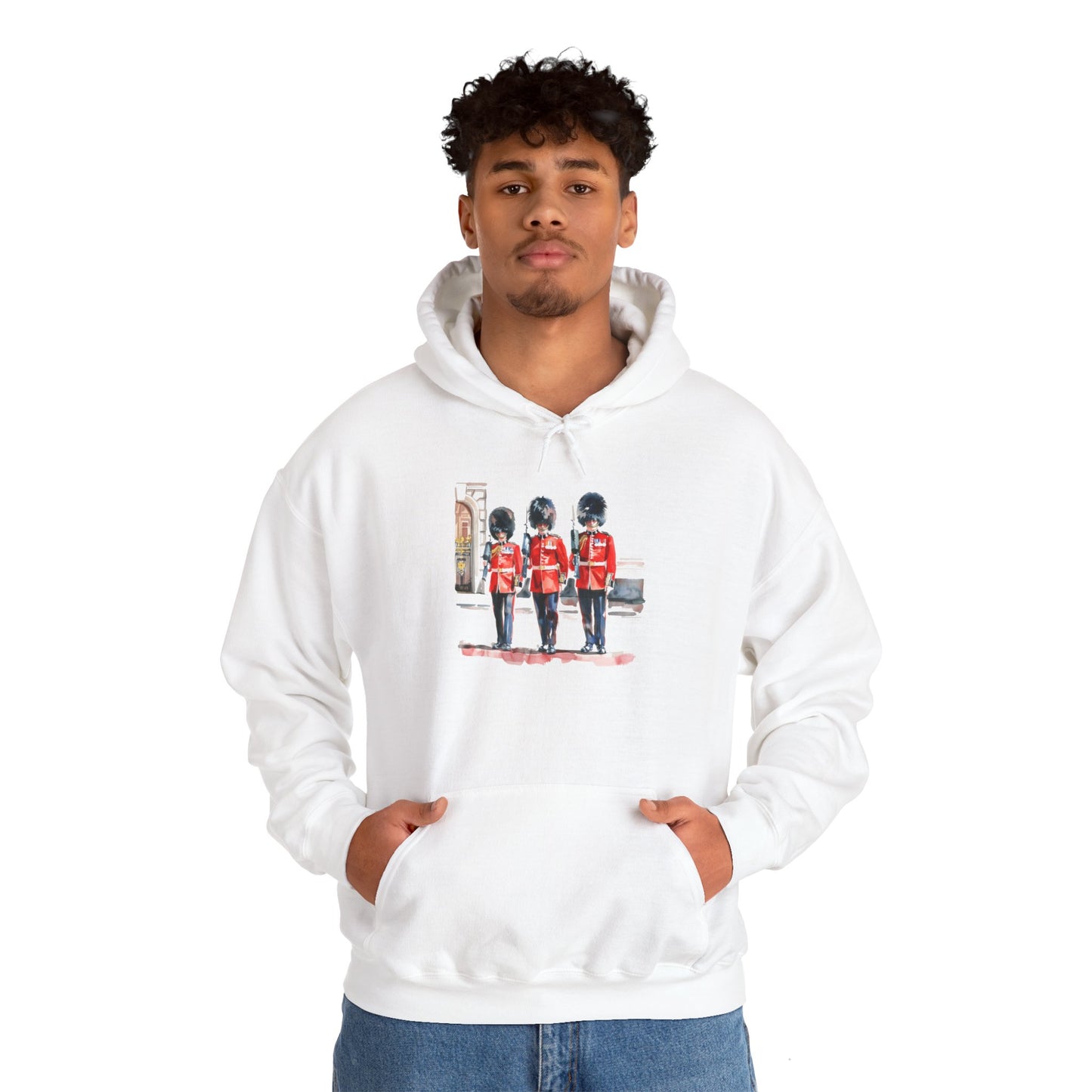 Unisex Heavy Blend™ Hooded Sweatshirt - Honorable  Classic Military