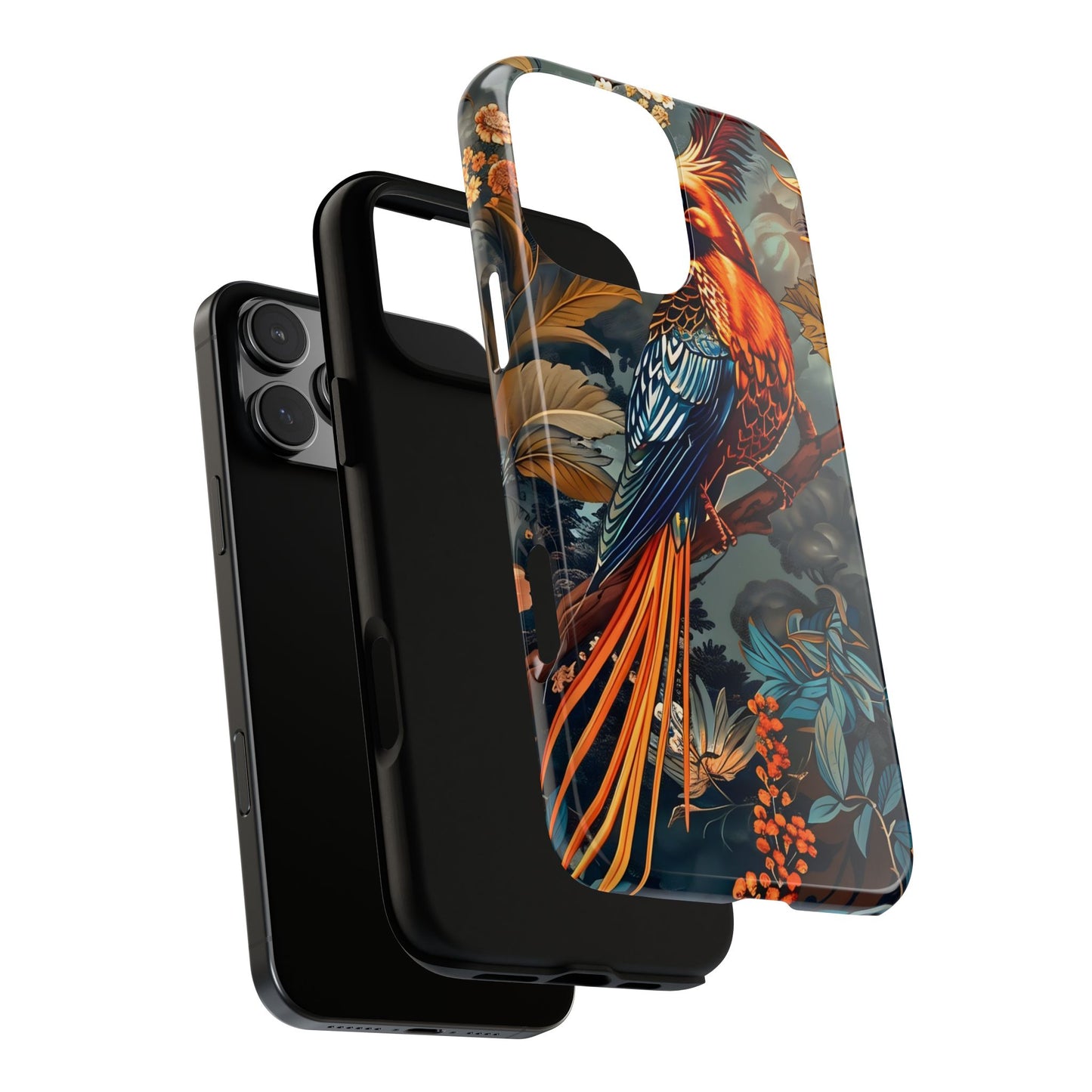 Tough Cases: Vibrant Bird Phone Case, Nature Lover Gift, Outdoor Adventure Accessory, Phone Protection, Wildlife Enthusiast