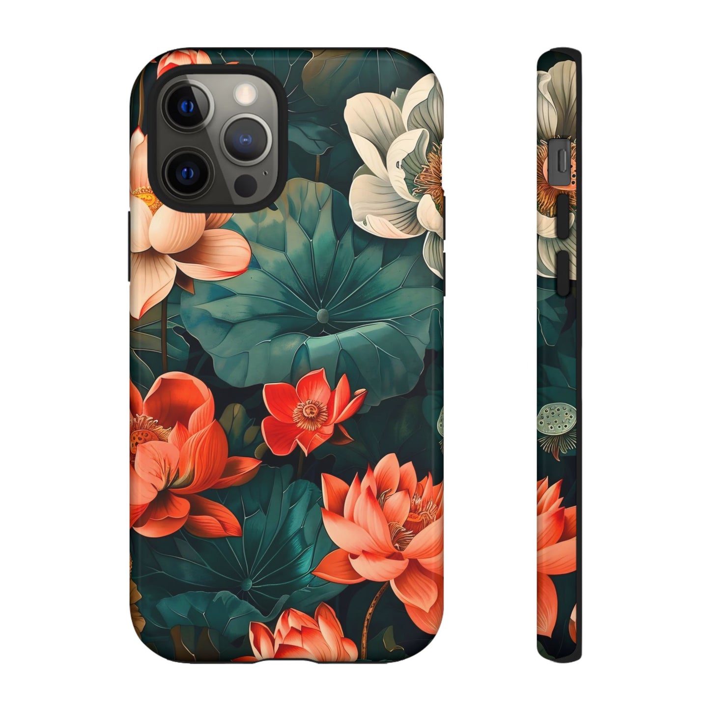 Flower Phone Case, Floral Phone Cover, Tough Case for Floral Lovers, Gift for Her, Stylish Tech Accessories
