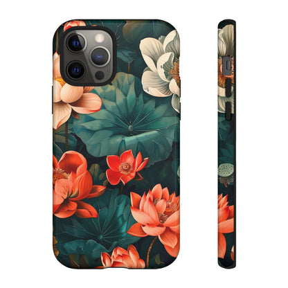 Flower Phone Case, Floral Phone Cover, Tough Case for Floral Lovers, Gift for Her, Stylish Tech Accessories