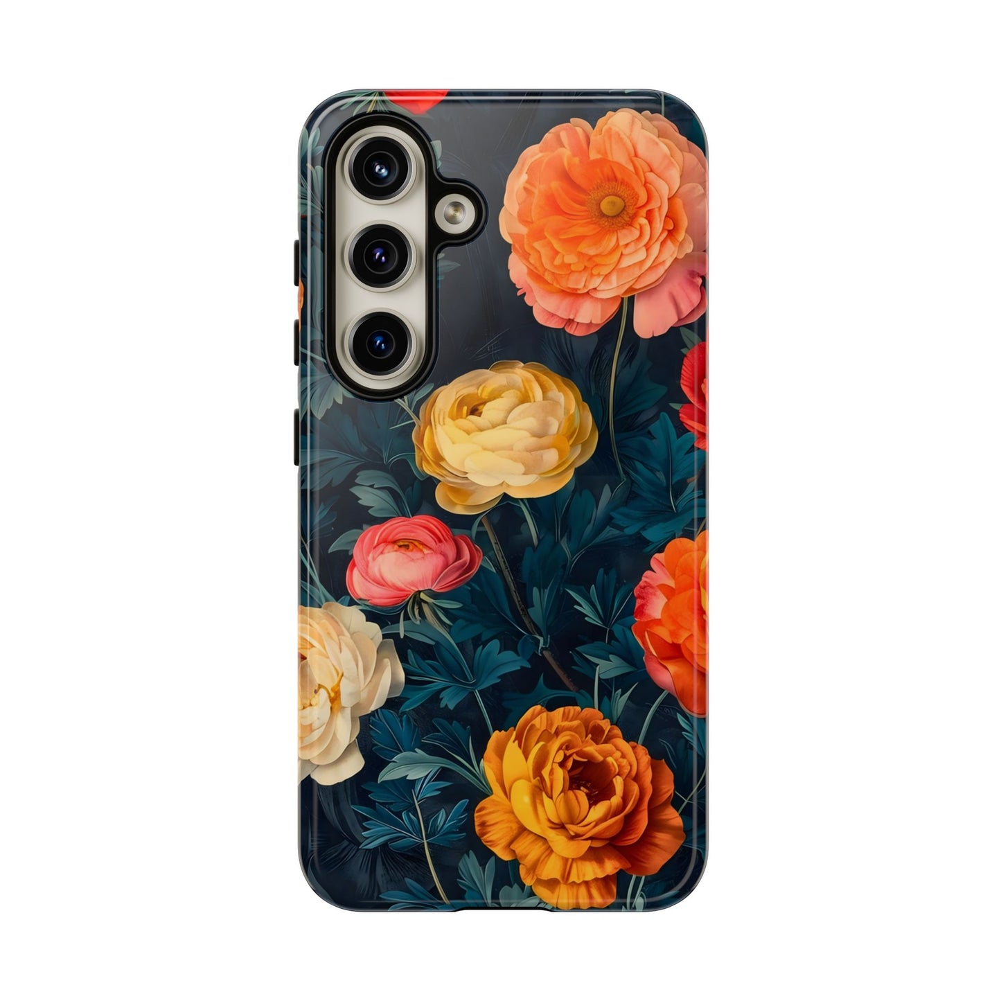 Floral Phone Case, Tough Cases for Phone Protection, Gift for Flower Lovers, Floral Designs, Spring Decor